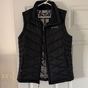 Columbia Black Quilted Vest